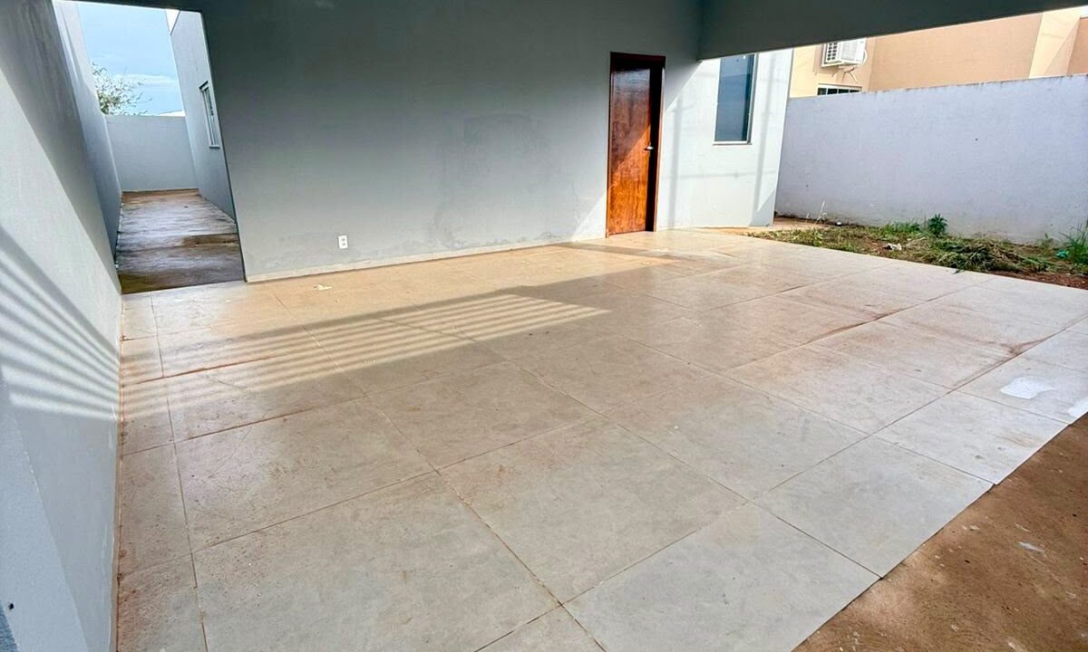 Garagem coberta