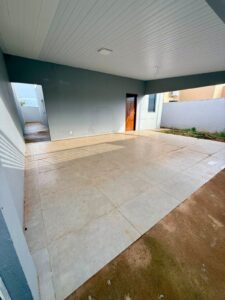 Garagem coberta