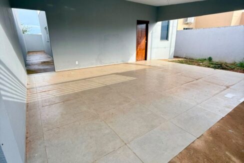 Garagem coberta