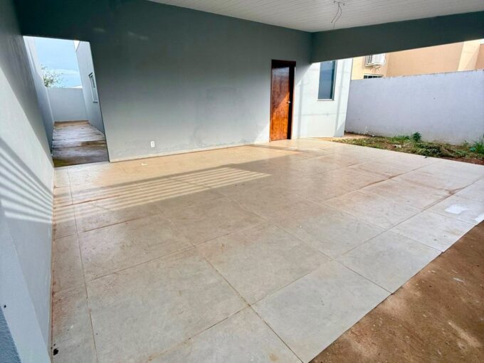 Garagem coberta