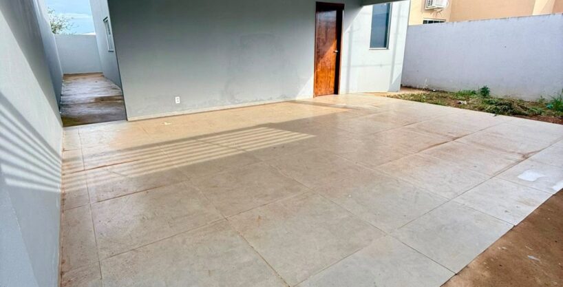 Garagem coberta