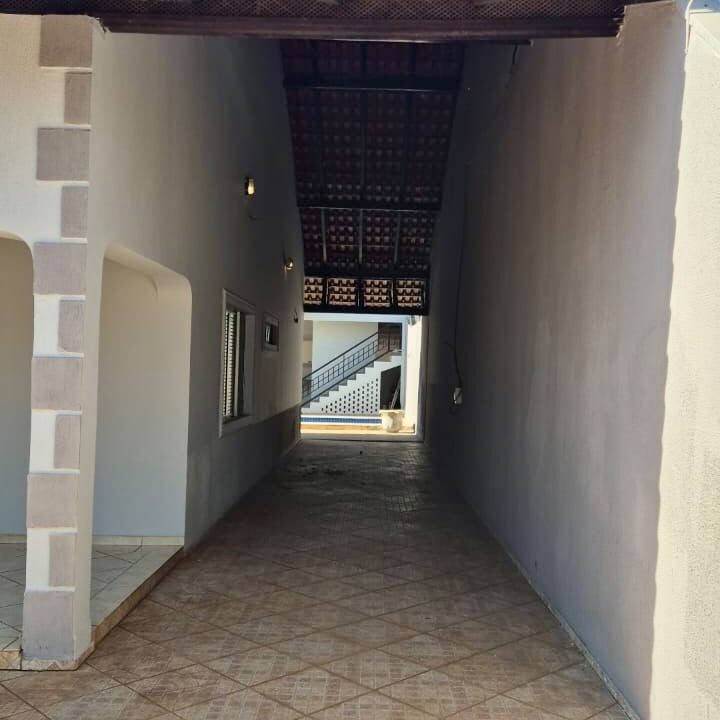 Garagem coberta